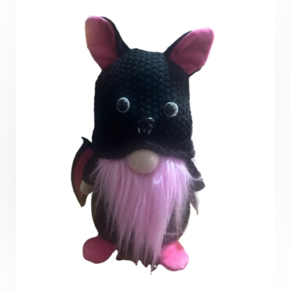 Bat gnome crocheted hat & wings